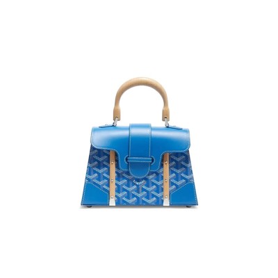 GOYARD SAÏGON STRUCTURÉ MINI BAG SAIGR2MINTY10CL10P (20*15*7.5cm)